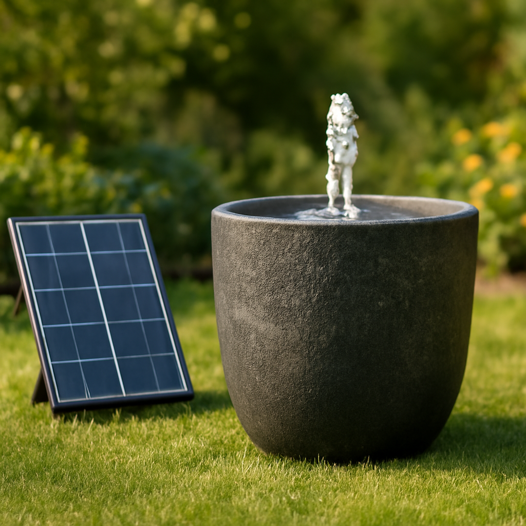 Rasentrimmer – Anwendung im Garten (KI)